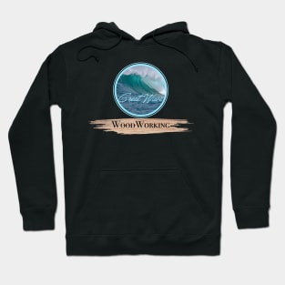 Great Wave Woodworking Hoodie